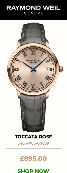 RAYMOND WEIL TOCCATA ROSE SHOP NOW 
