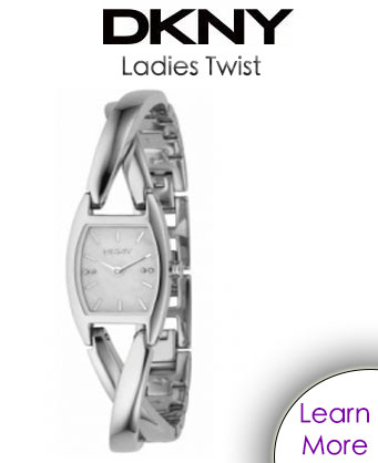 DKNY Ladies Twist Watch