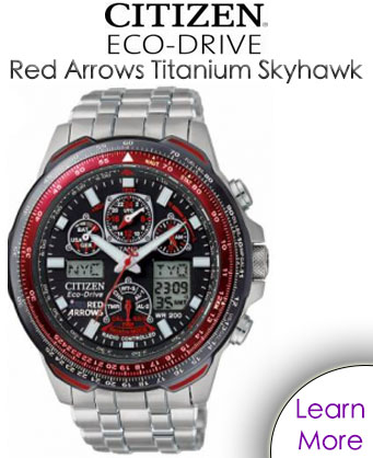 Citizen Red Arrows Titanium Skyhawk Watch