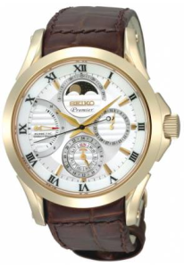 seiko premier moon phase watch seiko premier moon phase watch