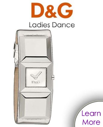 D&G Ladies Dance Watch
