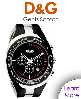 D&G Scotch Watch - First Class Watches Blog