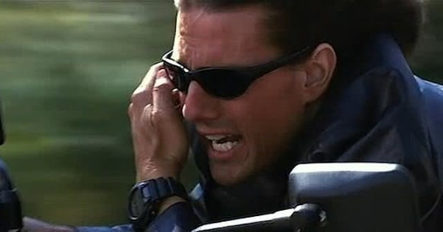 10. Casio G-Shock DW6900-1V - Tom Cruise - Mission: Impossible II