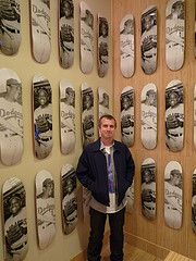 Keith Hufnagel in one of his shops