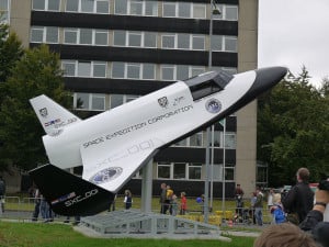 The XCOR Aerospace Lynx spacecraft. If you're going to fly it, it will set you back $95,000 and if you want to keep time, you'll need a spacewatch!