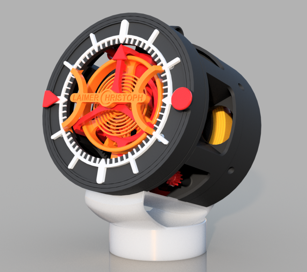 3D Printed Pocket Watch