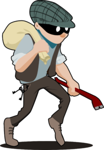 burglar-committing-crime-vector-art