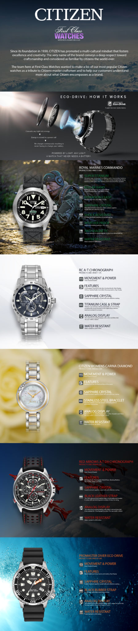 Our best Selling Citizen Watches - First Class Watches Blog