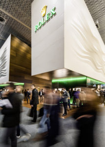Rolex stand at baselworld 2017