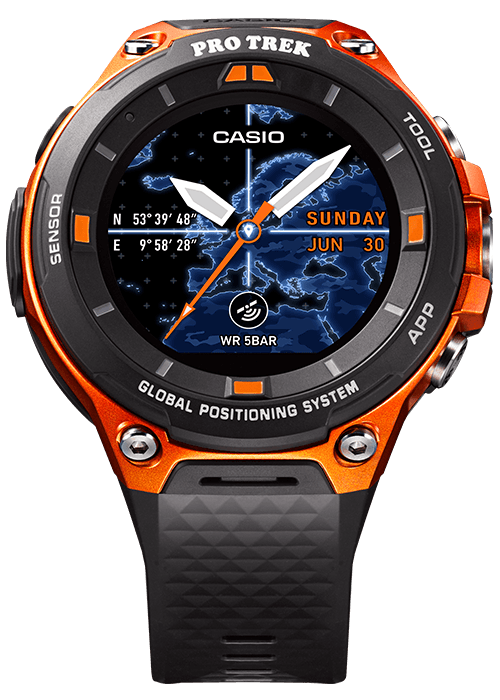 Pro Trek Smartwatch orange