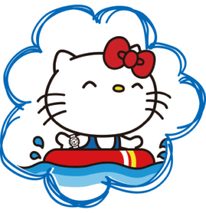 Hello Kitty Casio Splash proof