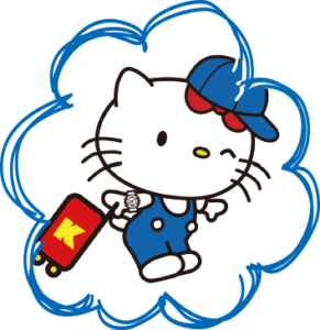 Hello Kitty Casio world times