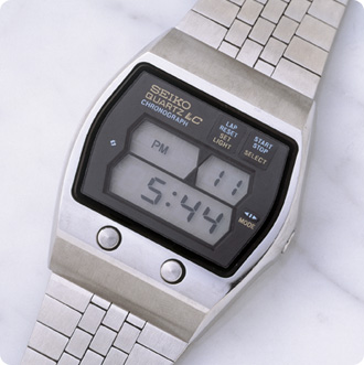Seiko 1975 digital watch