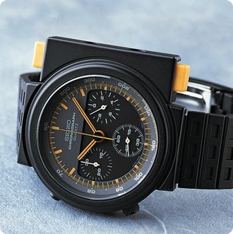 seiko 1983 rubber wrsitwatch