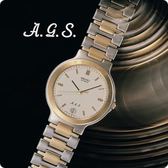 Seiko 1988 two tone watch