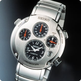 seiko 1999 4 dial watch