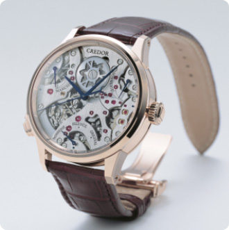 Seiko skeleton watch