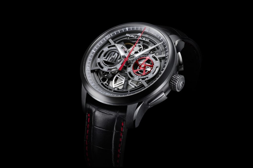 Maurice Lacroix Masterpiece skeleton Chronograph