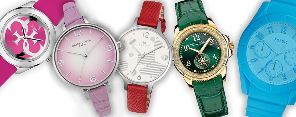 colourful new watches