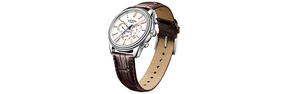 Rotary Monaco Mens Chronograph silver