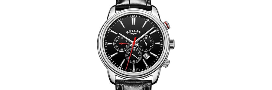 Rotary Monaco chronograph black