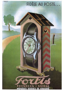 fortis watch advertisment