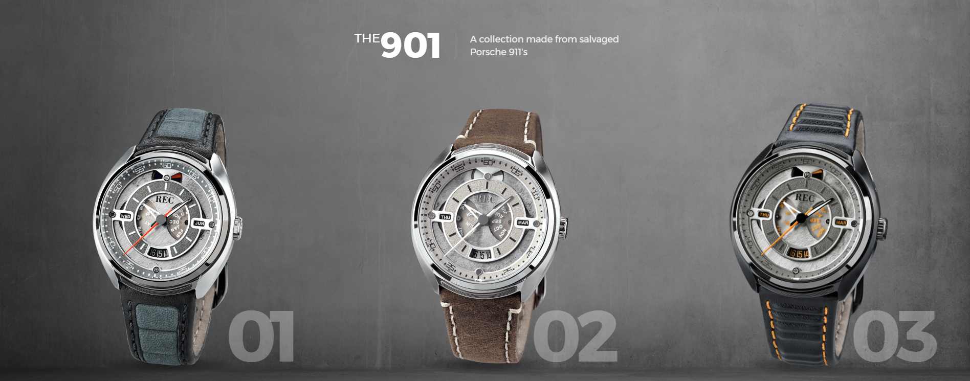 REC watches porsche 901