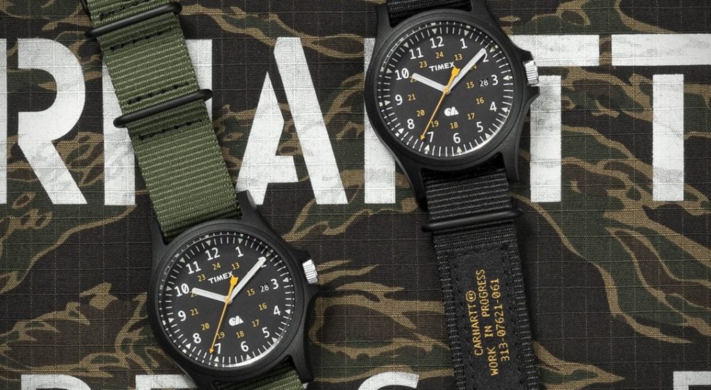 Timex X Carhartt WIP team up! - First Class Watches Blog