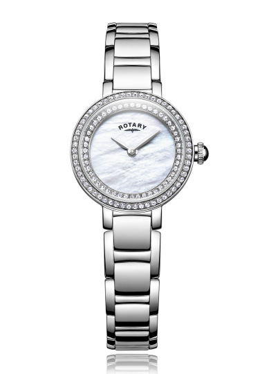 ROTARY WOMANS STONE SET COCKTAIL WATCH