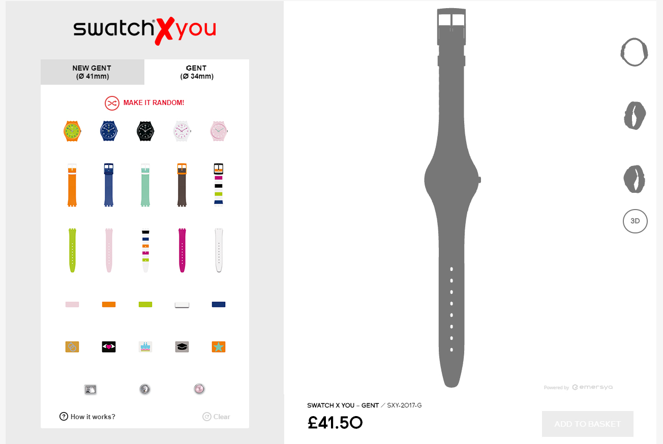 swatch x you customise
