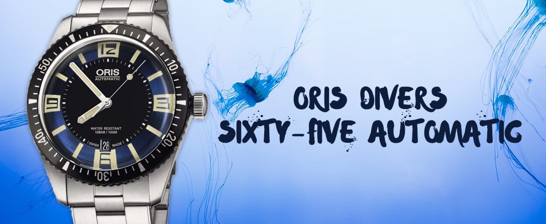 ORIS DIVERS SIXTY-FIVE AUTOMATIC STAINLESS STEEL BLUE DIAL