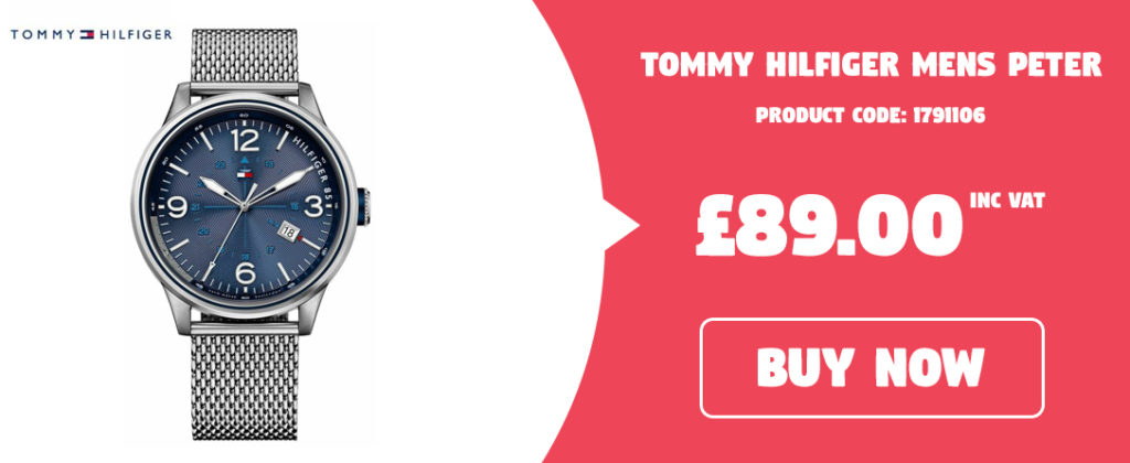 TOMMY HILFIGER MENS PETER WATCH WITH MESH BRACELET2