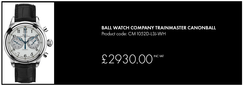 ball watches trainmaster number 8