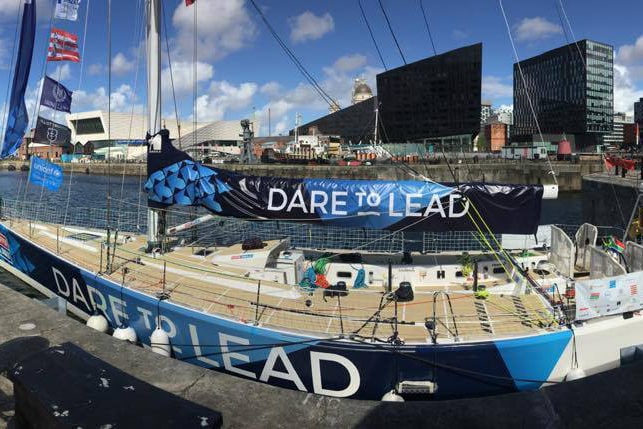 team liverpool 2018 clipper round the world race banner
