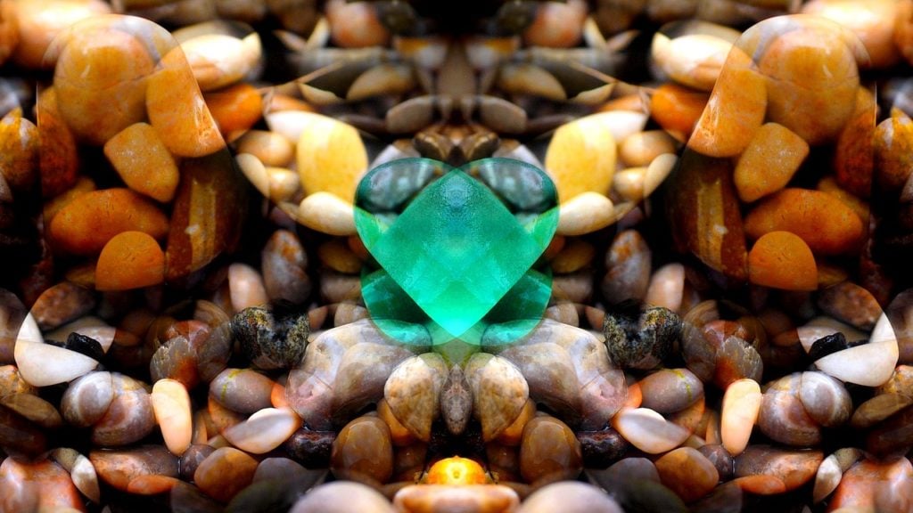 Emeralds stones