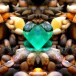 Emeralds stones