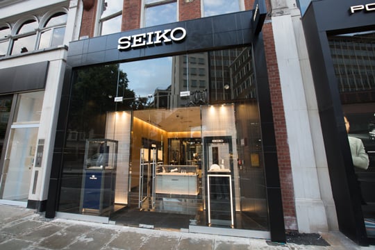 Seiko boutique opens in london