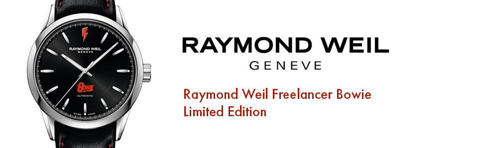 halloween Raymond Weil Freelancer Bowie Limited Edition