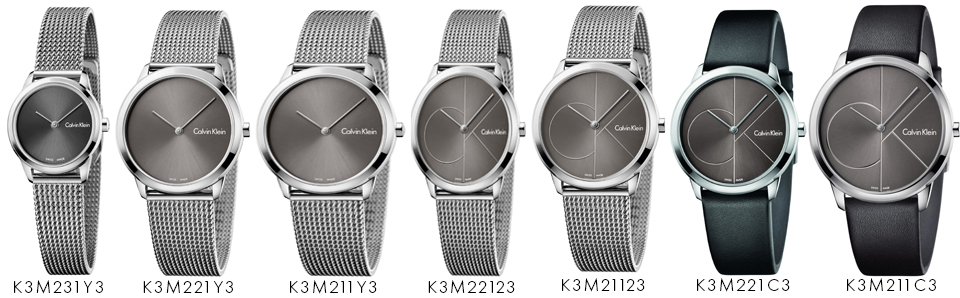 calvin klein minimal watches collection continued