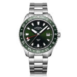 Rotary Henley Green Stainless Steel Quartz Watch
