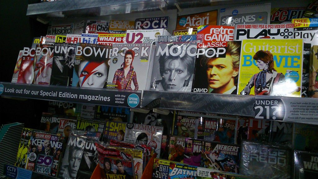 David Bowie Magazines