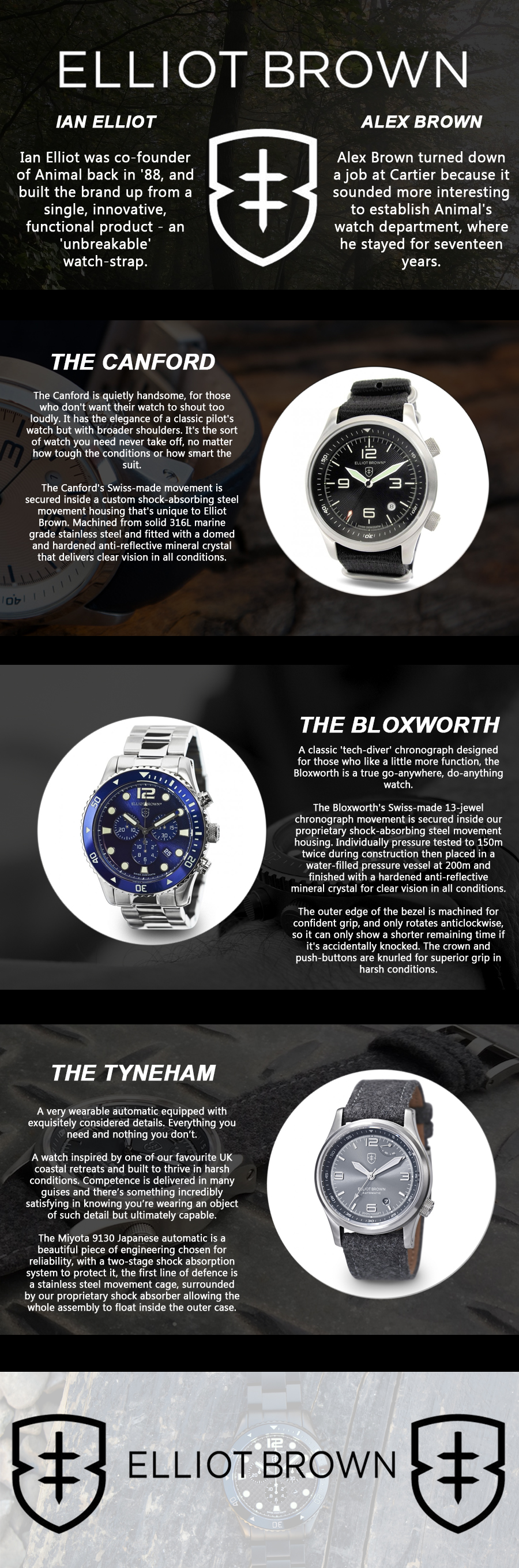 Elliot Brown Info Graphic