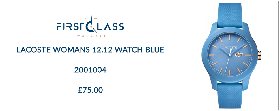 Lacoste Womans 12.12 Watch Blue