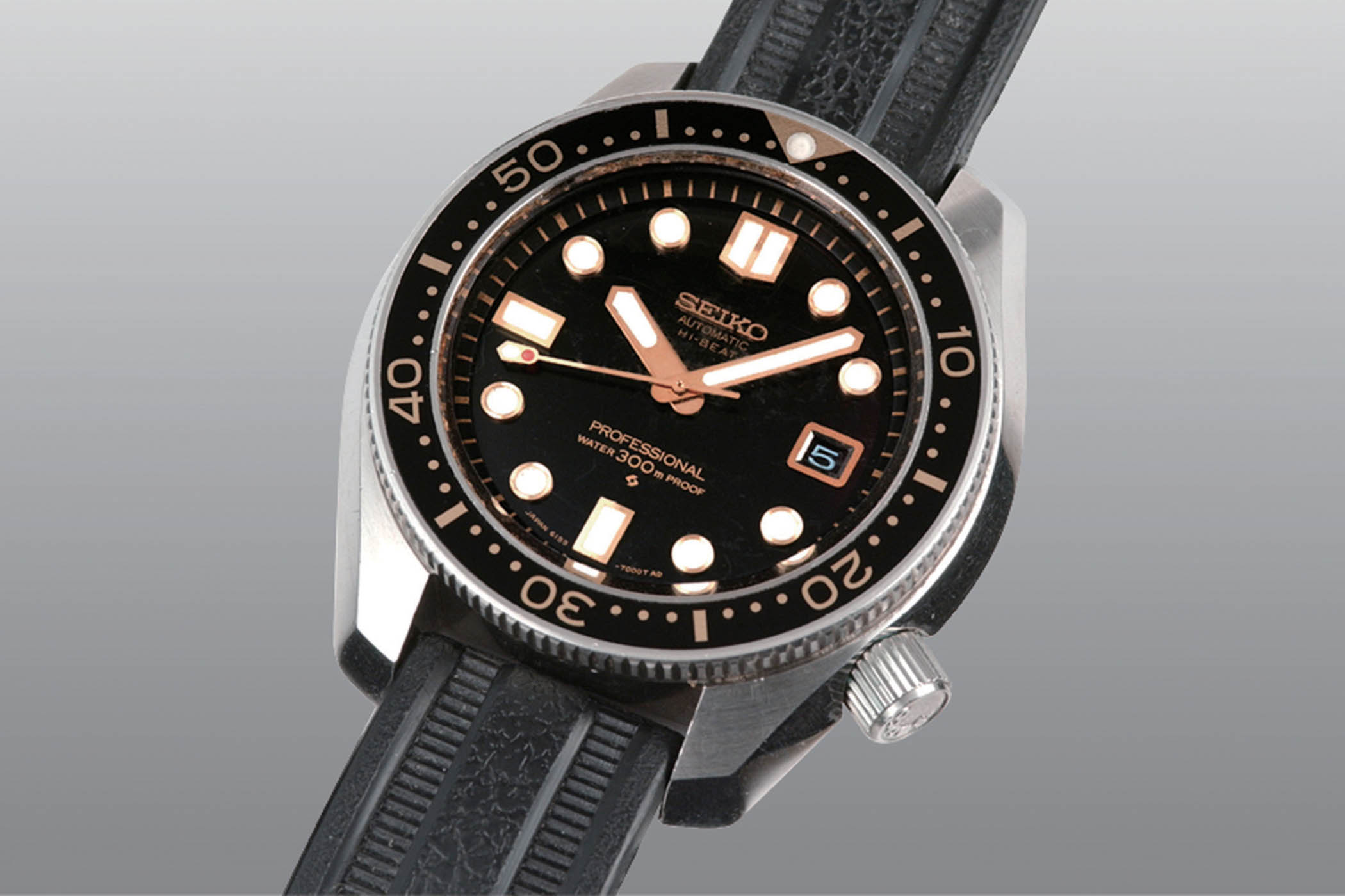 1968-Seiko-Diver-300m-hi-beat-6159-7001 - First Class Watches Blog