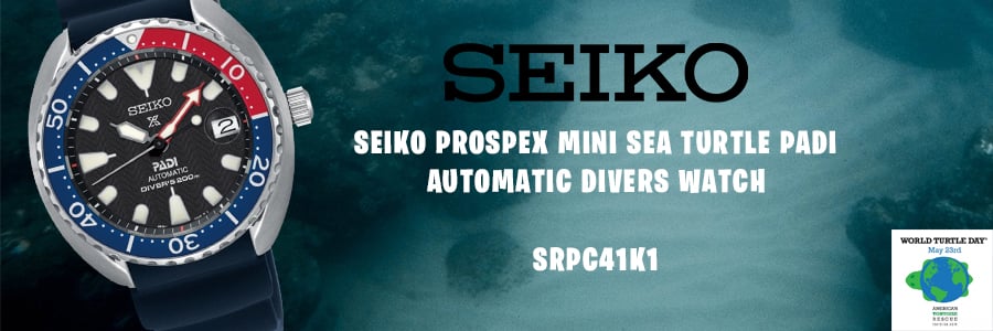Seiko Prospex Mini Sea Turtle PADI