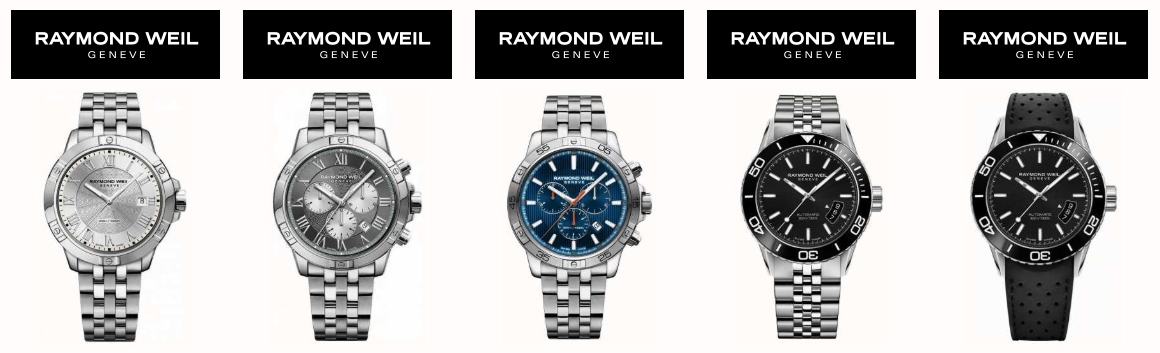 raymond weil divers watches