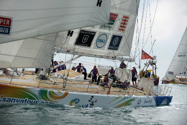 Clipperton round the world race