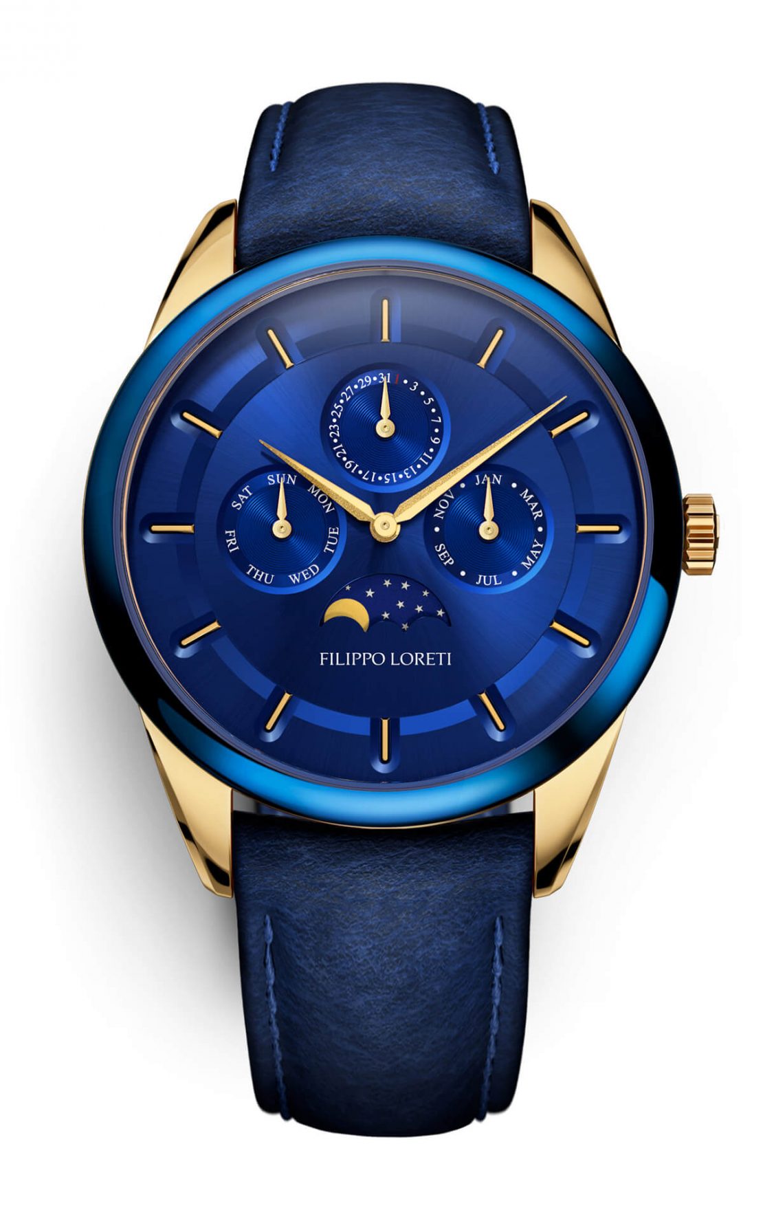 venice collection moonphase watch