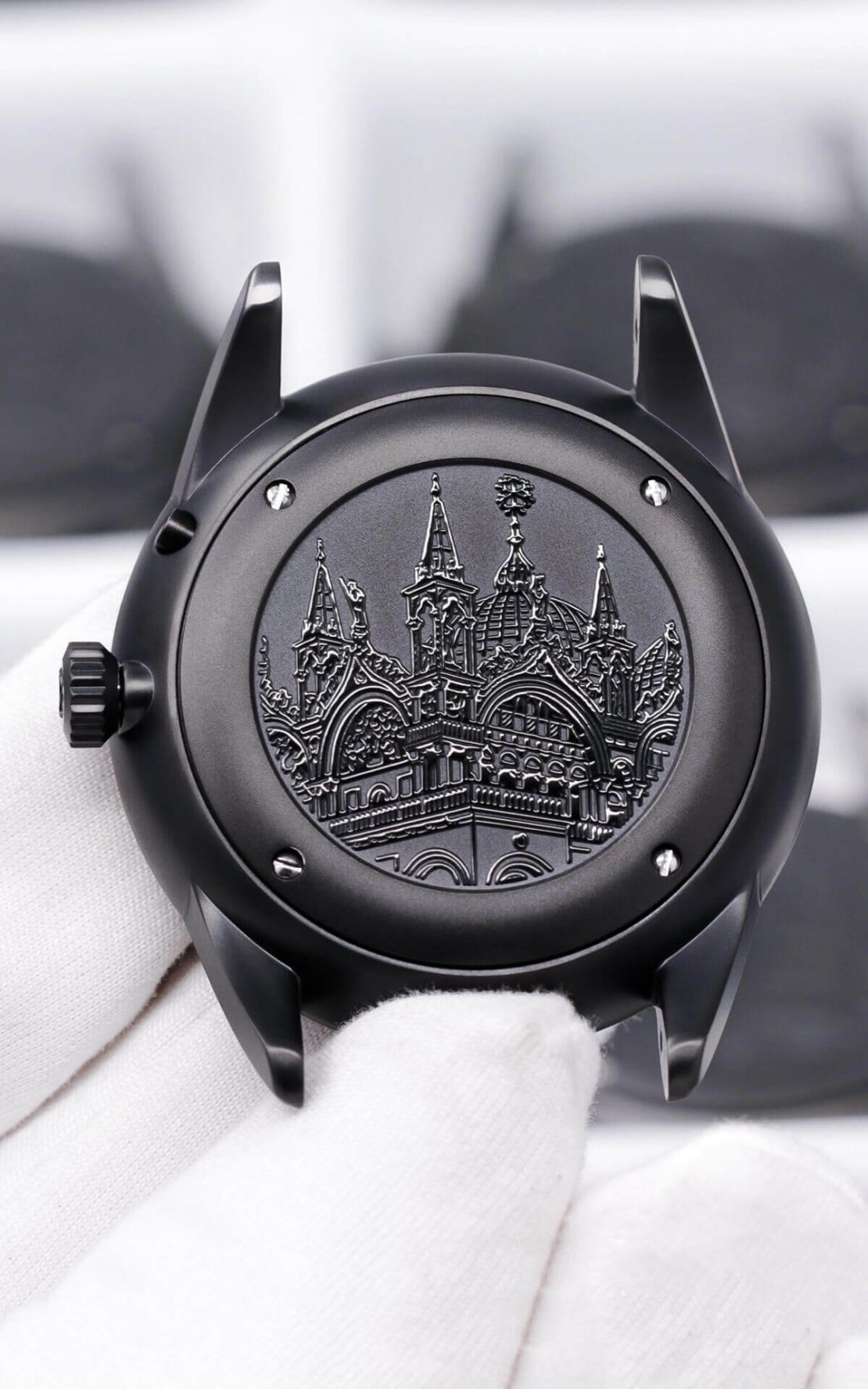 venice collection moonphase caseback