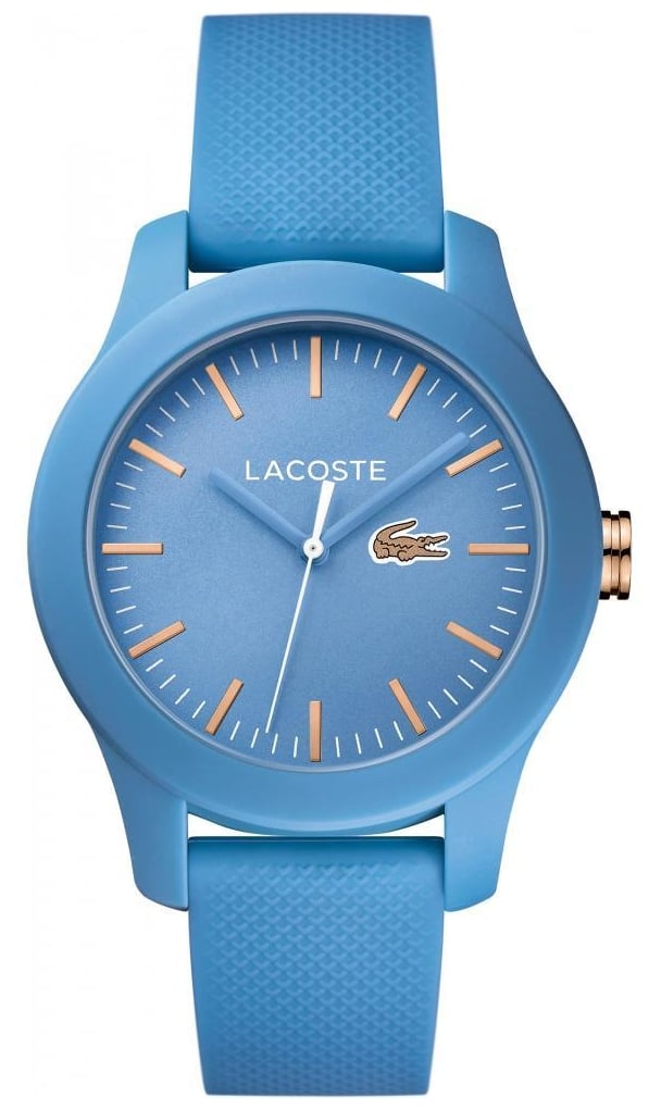 Womens Blue Lacoste